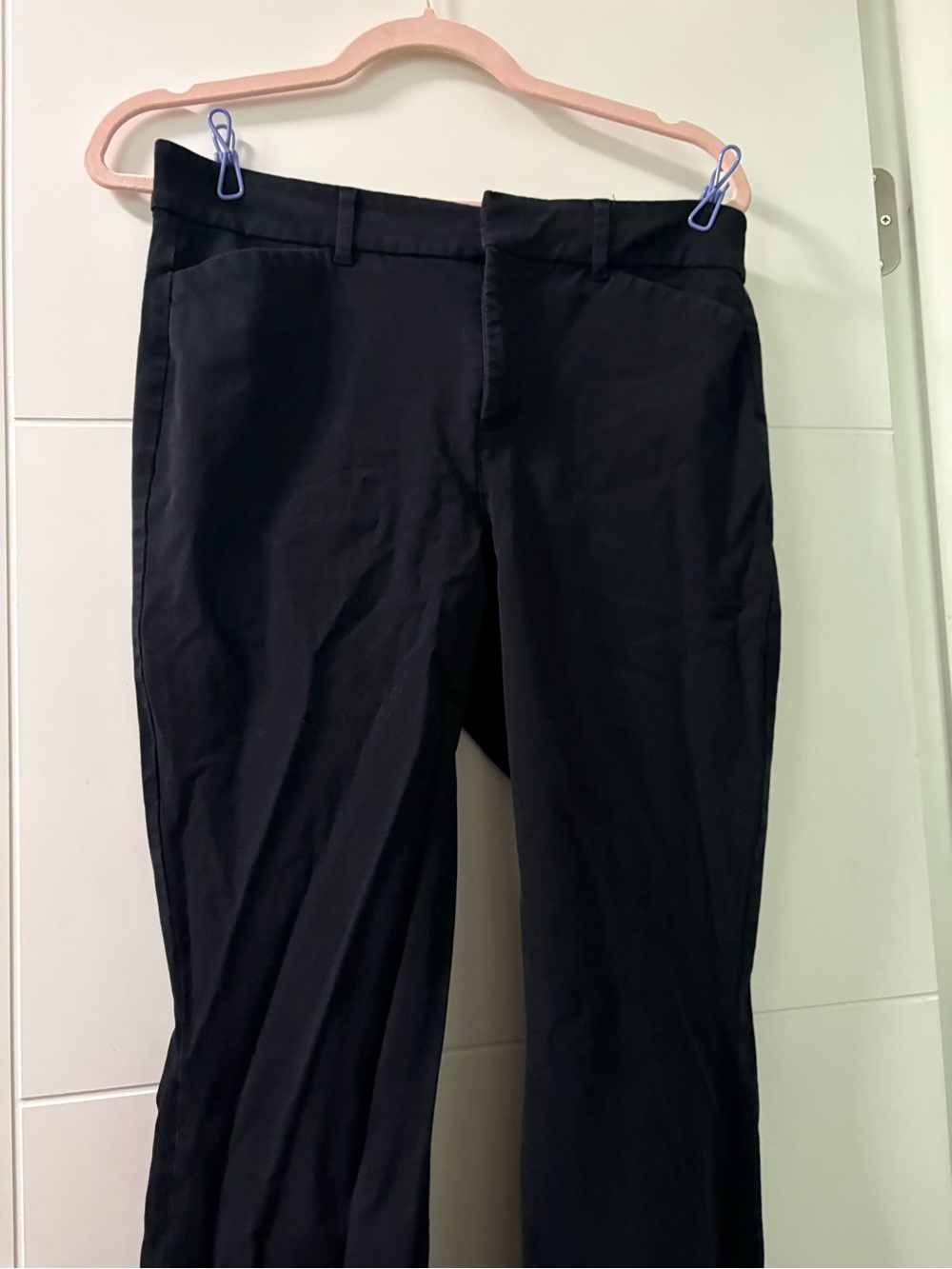 (2 FOR $25) ⭐️ Old Navy Black Boot-Cut Dress Pants - Picture 4 of 8